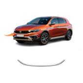 Fiat Egea Sedan-HB Krom Ön Panjur Alt Çıtası (Formlu)  2021-2024 Paslanmaz Çelik - 6