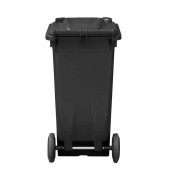 Siyah Renk 120 Lt Çöp Kovası, Çöp Konteyner - 2