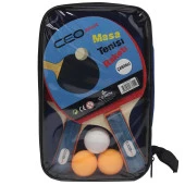 Ceo Sport Masa Tenisi Seti 2 Raket+3 Top CEO-SP0006 - 1