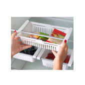 Ayarlanabilir Buzdolabı Dolap Içi Düzenleyici Sepet Çekmece Raf Organizeri - 2