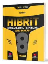 Hız Lgs 2025 8. Sınıf Türkçe Hibrit Konu Anlatımlı - Etkinlikli Soru Bankası - 1