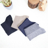 Erkek Bambu Çorap Burun Dikişsiz Soft Yıkamalı Parfümlü Uzun Erkek Çorap - 2