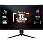 Monster Aryond A32 V2 32" 1Ms 180 Hz Qhd Curved Va Oyuncu Monitörü - 1