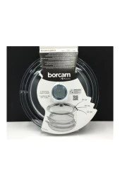 Paşabahçe borcam kapak 18-20-22 cm lere uygun cam tencere kapağı - 2