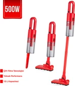 Sinbo Svc-8616 500 W Dikey Elektrikli Süpürge Kırmızı - 5
