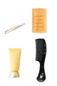 1O'lu Yüz Göz Rahatlatıcı Yoga Gerdirme Sıkılaştırma Set Yeşim Taşı Gözenek Temizleme Peeling Fırça - 8