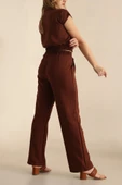 VıoShıne Kadın Cepli Katyonik Dokuma İkili Takım - 2