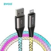 Led Işıklı Hızlı Şarj Özellikli Usb Lighting Kablo - 1