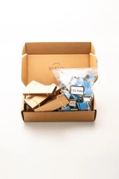 Ahşap Mum Fitili + Yapışkanlı Sehpa - 100 Adet ( 25mm x 75mm x 0,5mm ) thumbnail 4