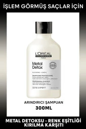 İşlem Görmüş Ve Yıpranmış Saçlar İçin Metal Karşıtı Arındırıcı Metal Detox Şampuan 300Ml thumbnail 1