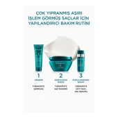 Masque Thérapiste Çok Yıpranmış ve Aşırı İşlem Görmüş Saçlar için Yoğun Onarıcı Saç Maskesi 200ml thumbnail 5