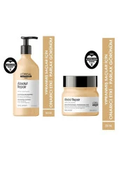 Loreal Serie Expert Absolut Repair Onarıcı Şampuan 500 Ml + Serie Expert Absolut Repair Maske - 1