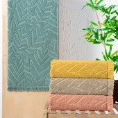 Schafer Home Modern 50x90 Cm Jakarlı Havlu 1 Parça-Yeşil - 1