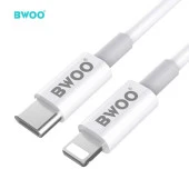 USB C - Lightning Kablosu PD 18W - Beyaz 1m - 1