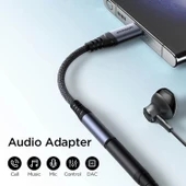 Joyroom Arama Destekli Ses Adaptörü Type-C - 3.5 mm - 2