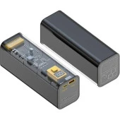 Zhltools 22.5W Pd 30000 Mah Transparan LED Göstergeli Powerbank thumbnail 2