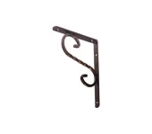 Beşel Ferforje Raf Altı Raf Demiri Parlak Bakır 23x16x2 cm No:3 - 3