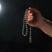 Gümüş İşlemeli Erzurum Oltu Tesbih thumbnail 1