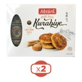 Aktürk Kandil Simidi Kurabiye 400 gr Tuzlu x 2 Adet - 2