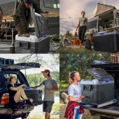 Coolist CLK40 12/24Volt/220Volt 40 Litre Kompresörlü Oto Buzdolabı/Dondurucu - 4