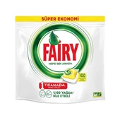 Fairy Bulaşık Kapsülü Limon 100lü - 1