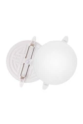 ACK AP10-01830 18W 6500K Beyaz Ayarlanabilir Sıva Altı Çerçevesiz Yuvarlak Led Panel thumbnail 1