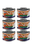 N&D Pumpkin Kuzu ve Yabanmersinli Tahılsız Mini Irk Yavru Köpek Konservesi 140 Gr x 6 Adet - 1