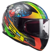 LS2 RAPID FIESTY MAT SİYAH KASK - 3