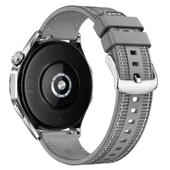 Huawei Watch 3 GT GT2 GT2e GT3 GT4 GT5 Pro 46mm Ultimate SE Elite Kordon Lansman Kumaş Dikişli Silikon 102 - 8