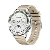 Huawei Watch 3 GT GT2 GT2e GT3 GT4 GT5 Pro 46mm Ultimate SE Elite Kordon Lansman Kumaş Dikişli Silikon 102 - 7