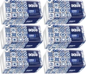 Aqua Pratik Mendil 250 Yaprak Tekli Pk (6 Lı Set) - 1