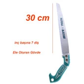 Budama Testeresi 300 mm Bağ Dal El Testeresi Plastik Saplı - 4