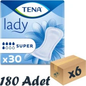 Tena Süper 5 Damla 30'lu 6 Paket Mesane Pedi - 1