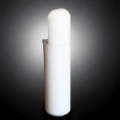 Mobilya Yükseltici Sehpa Kanepe TV Ünitesi Koltuk Ayağı Baza Ayakları Kapsül Mat Beyaz 18 cm thumbnail 1