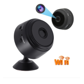 QASUL Mini Güvenlik Kamerası, 1080P HD WiFi Kablosuz Ev Güvenlik Kamerası, Gece Görüşü - 1