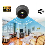 QASUL Mini Güvenlik Kamerası, 1080P HD WiFi Kablosuz Ev Güvenlik Kamerası, Gece Görüşü - 3