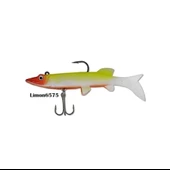 Powerex Realistic Pike Turna Silikon Yapay Yem Kendinden Zokalı 10cm. 18gr. - 3