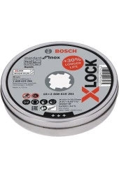 Bosch X-LOCK SDInoxR KesmeTaşı115*1mmDüz10lu - 1