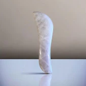 Pembe Kuvars Gua Sha Yüz Masajı Taşı - 1
