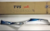 TVS PEP SOL ALT YAN PANEL METALİK MAVİ YENİ MODEL ORJİNAL thumbnail 1