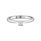 0,15Ct Pırlanta Tektaş Yüzük- 8K - 2