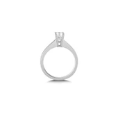 0,15Ct Pırlanta Tektaş Yüzük- 8K - 1