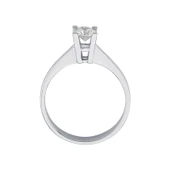 0.24Ct Pırlanta Tektaş Yüzük - 18K - 2