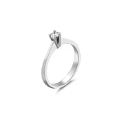 0.06ct Pırlanta Tektaş Yüzük-18K thumbnail 1