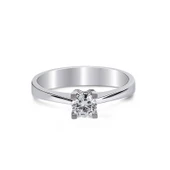 0,50Ct Pırlanta Tektaş Yüzük - 18K thumbnail 2