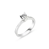 0,36Ct Pırlanta Tektaş Yüzük-14k thumbnail 1