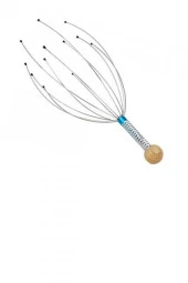 Kafa Masaj Aleti Baş Saç Deri Kaşıma Teli Anti Stres Telli Masaj Cihazı 1 Adet thumbnail 3