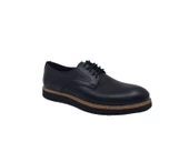 Modesa 250 Erkek Siyah Bağcıklı Hakiki Deri Casual Ayakkabı thumbnail 2