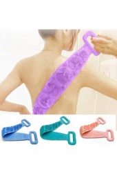 Çift Taraflı Çok Amaçlı Silikon Banyo Sırt Kesesi - 2