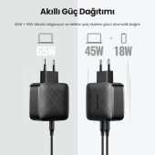 Ugreen 66 W Type-C Hızlı Şarj Adaptörü - 2